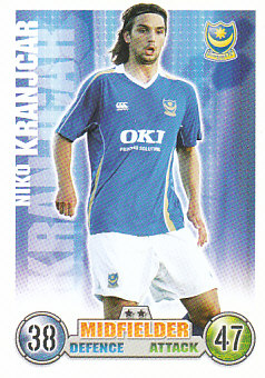 Niko Kranjcar Portsmouth 2007/08 Topps Match Attax #233